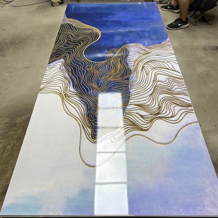 3D PVC Marble Sheet
