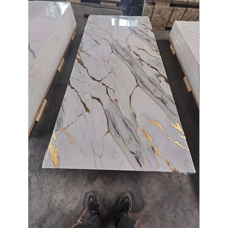 Installation Of UV Marble Panel