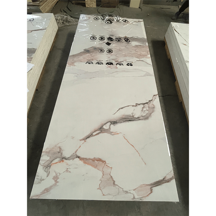 Fast Delivery Embossed PVC Marble Sheet
